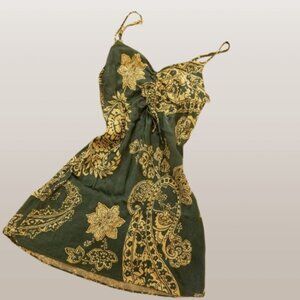 ZARA Mini Slip Dress Silky Satin Nightie Pjs Nightgown Playful